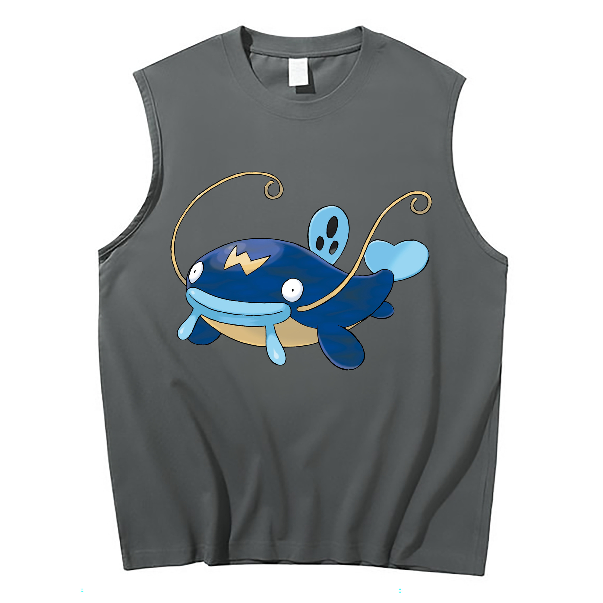 （画像用） ポケットモンスター Pokémon コットン100％タンクトップ（フロントプリント）